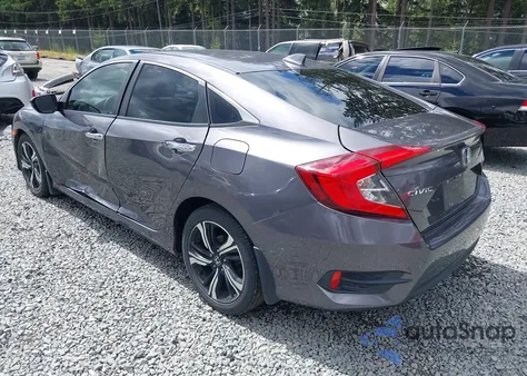2017 Honda Civic Touring from USA, damaged, VIN 2HGFC1F96HH655236